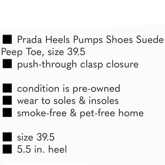 Prada Heels Pumps Shoes Suede red Peep Toe - Picture 11 of 11